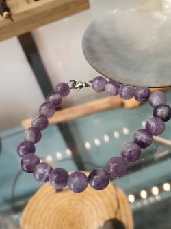 Bracelet améthystes