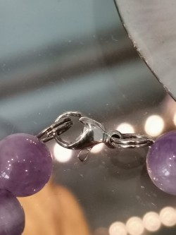 Bracelet améthystes